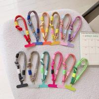 Random Color Woven Wrist Pendant, Portable Anti-lost Mobile Phone Chain, Short Rope Wrist Strap, Phone Accessories for Women ...