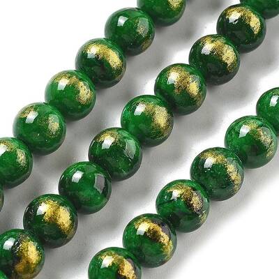 Natural Mashan Jade Beads Strands