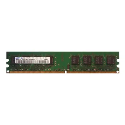 Samsung M378T2953EZ3-CF7 | 1GB DDR2-800MHz PC2-6400 Non-ECC Unbuffered UDIMM CL6 2Rx8 1.8V 240-Pin Memory Module