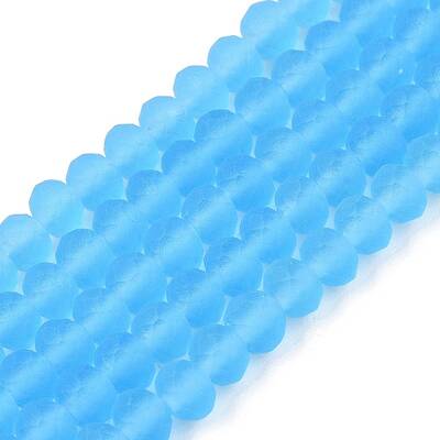 Transparent Glass Beads Strands
