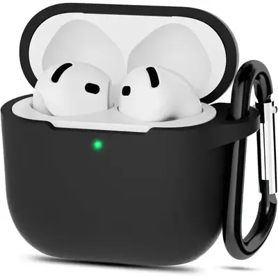 Entronix Liquid Silicone Case for Apple AirPods 4th/3rd/2nd/1st Gen, Pro - Soft Bumper Cover, Portable Wearable Accessories D...