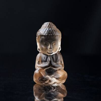 Natural Smoky Quartz Sculpture Display Decorations
