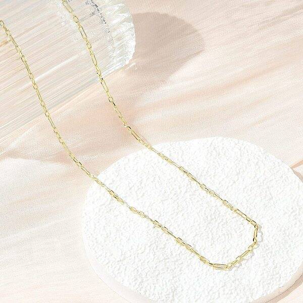 Brass Oval Link Chain Necklaces