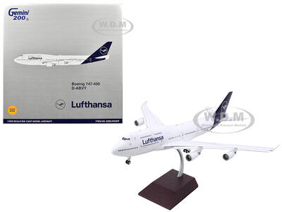 Boeing 747-400 Commercial Aircraft with Flaps Down \