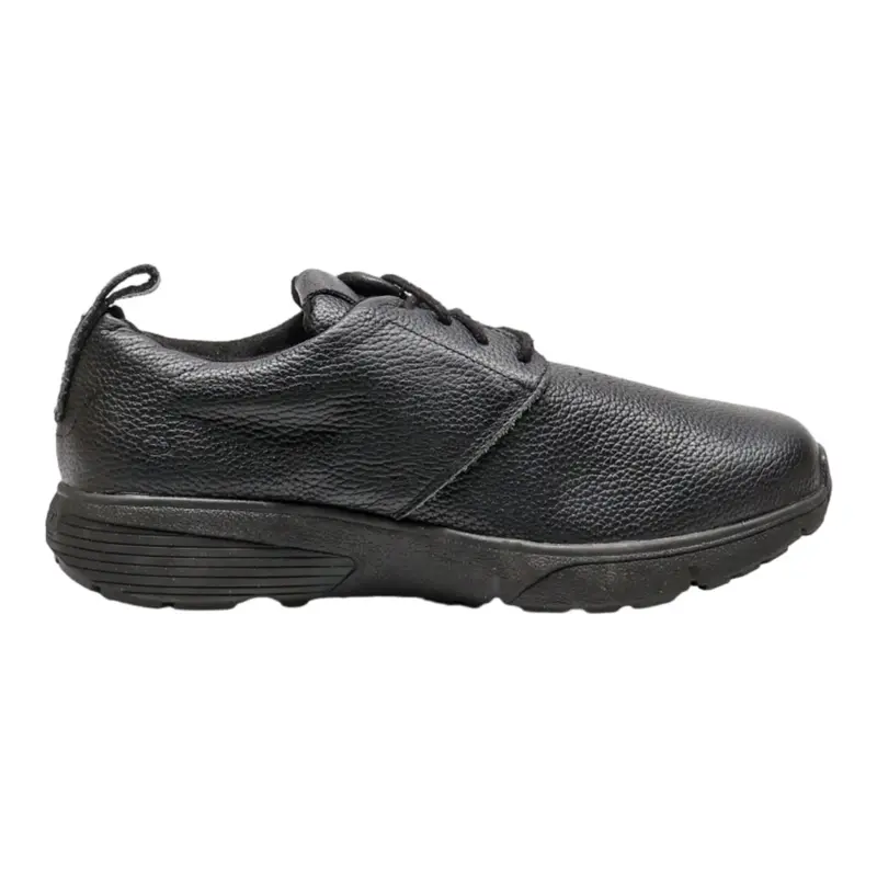 DR COMFORT Moccasin Shoes Black Leather Mens UK 11