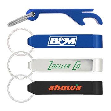 250 Customized Double Stout Bottle Opener - Aluminum