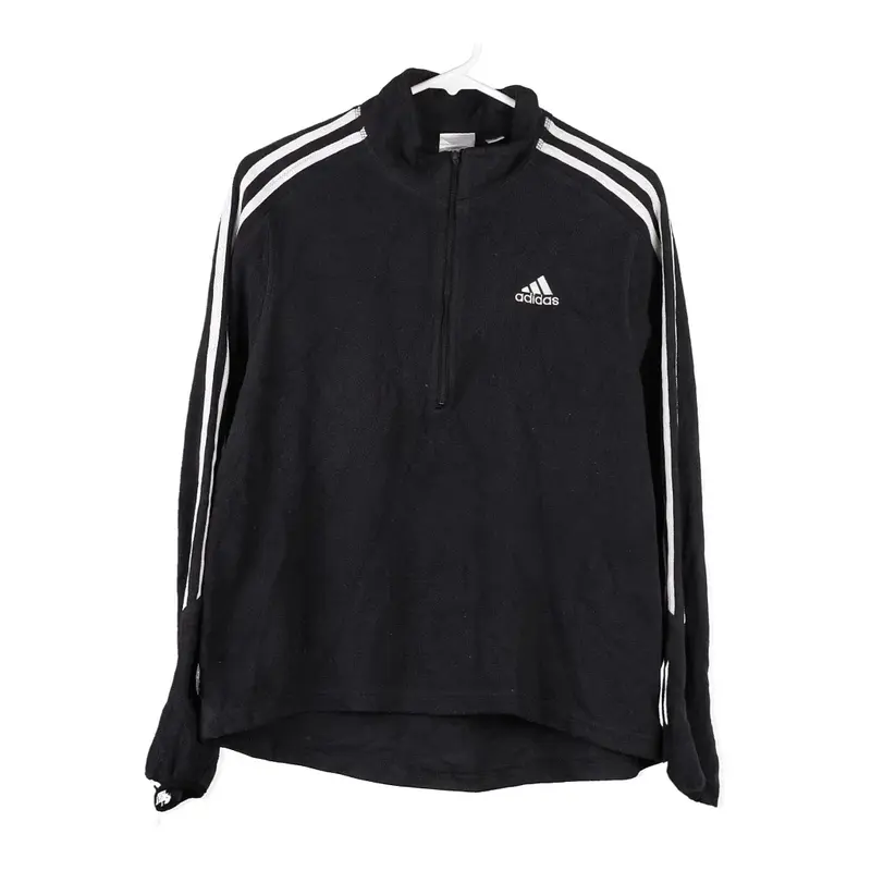 Age 10 Adidas Fleece - Large Black Polyester