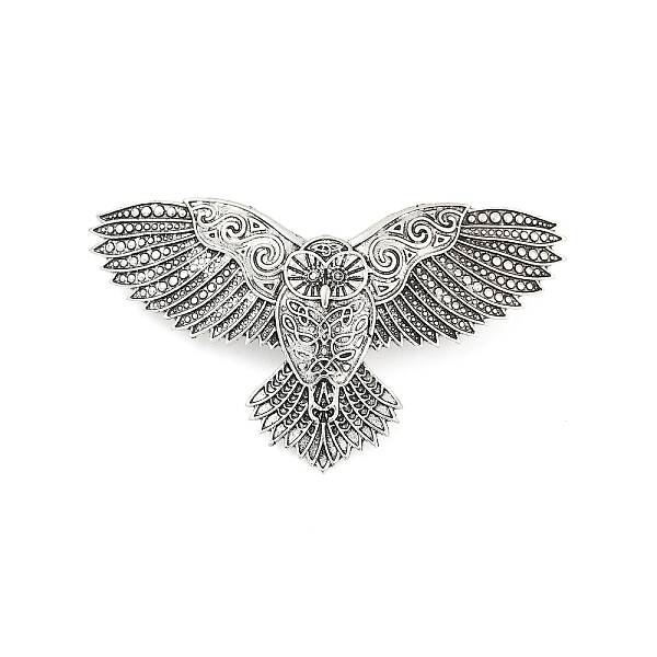 Viking Style Zinc Alloy Snap Hair Clips For Women