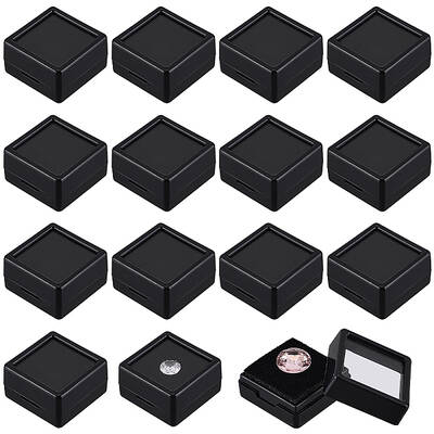 70Pcs ABS Plastic Jewelry Gift Boxes