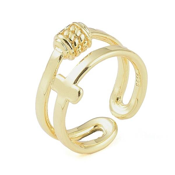 304 Stainless Steel Open Cuff Rings for Women
