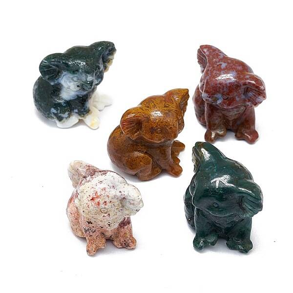 Natural Jade Sculpture Display Decorations