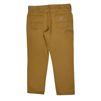Relaxed Fit Carhartt Trousers - 39W 30L Brown Cotton Blend | Size: 39″ waist