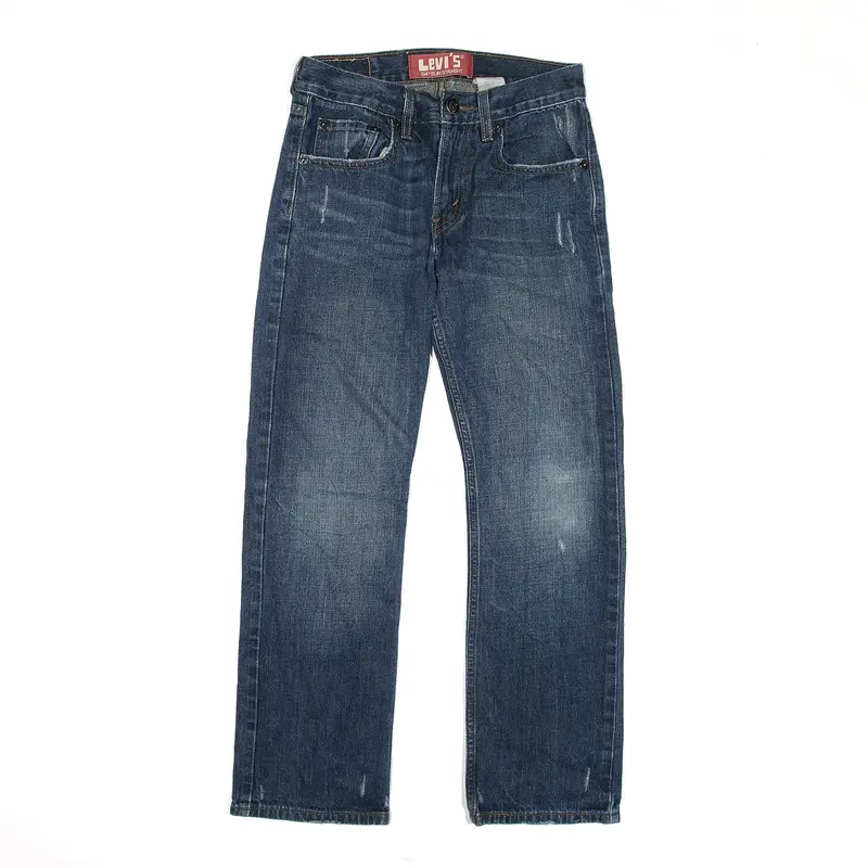 LEVI'S 514 Jeans Blue Denim Slim Straight Boys W26 L26