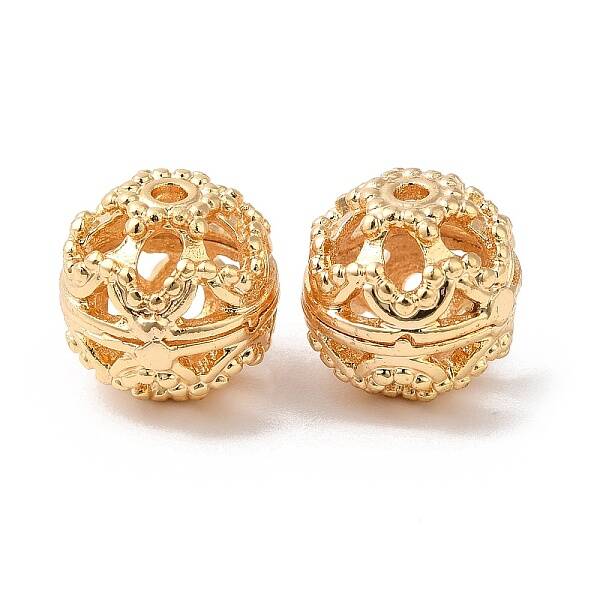 Hollow Brass Beads