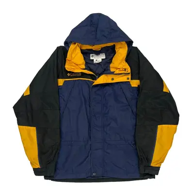 Columbia Jacket - Large Blue Nylon