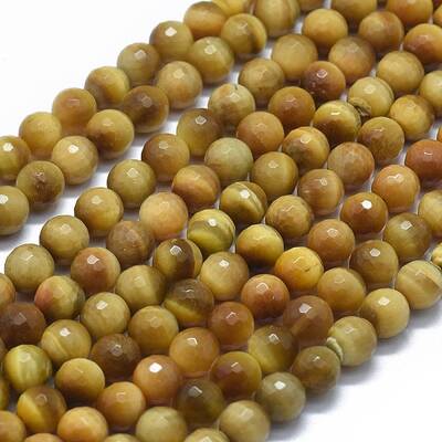 Natural Gold Tiger Eye Beads Strands