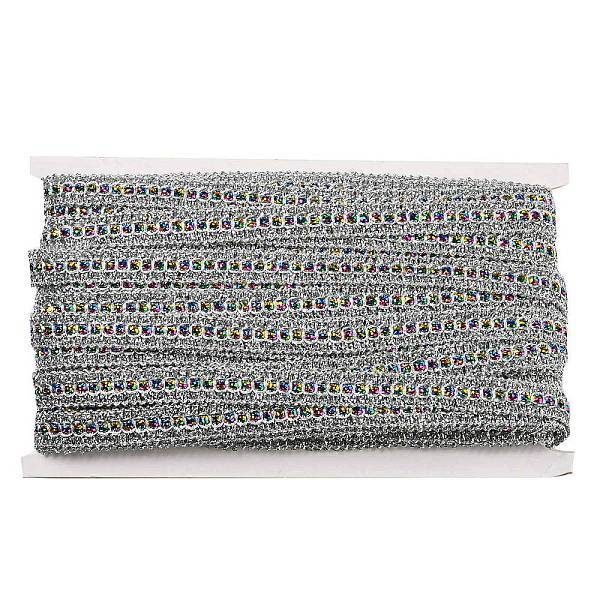 Polyester Glitter Lace Trim