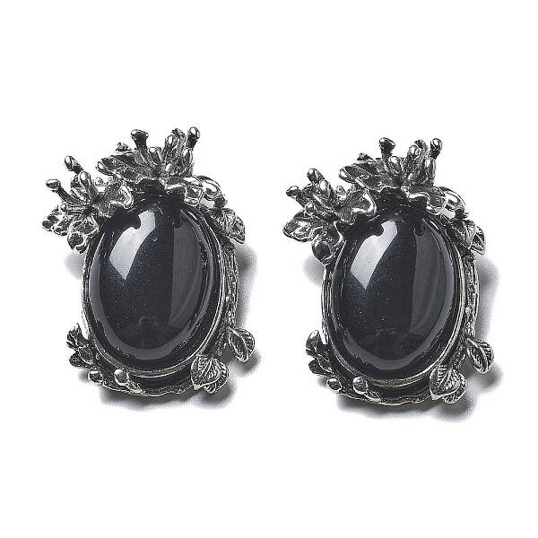 Natural Obsidian Pendants