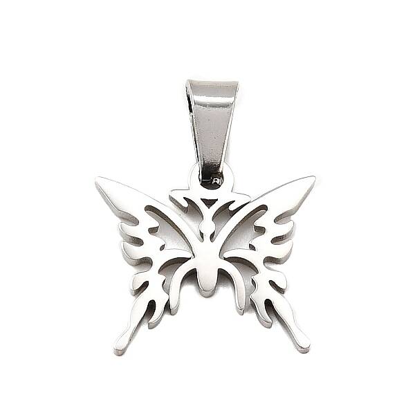 Butterfly 304 Stainless Steel Pendants