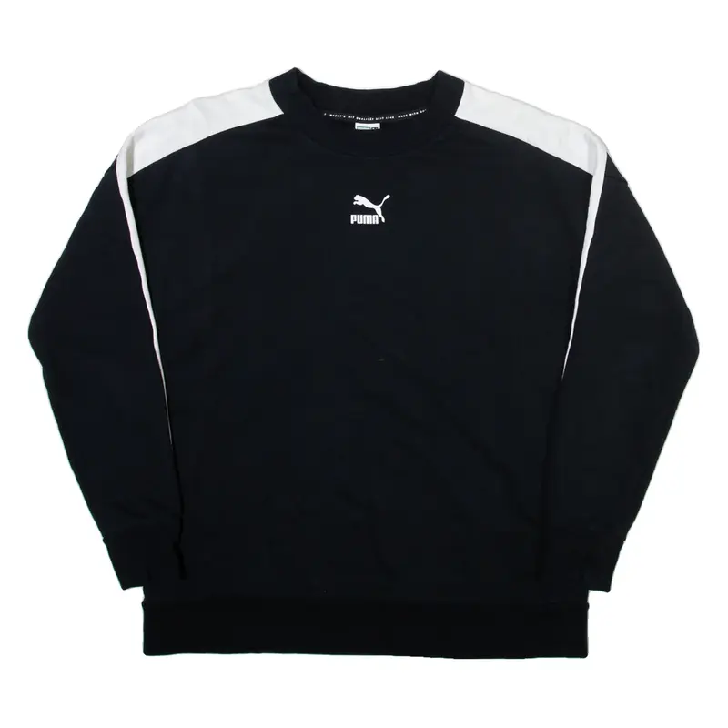 PUMA Mens Sweatshirt Black S