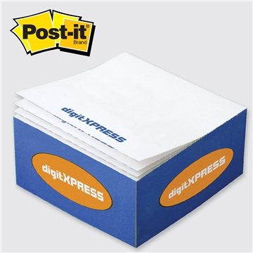 250 Customized Post-it Custom Printed Notes Half-Cube - Made in ...