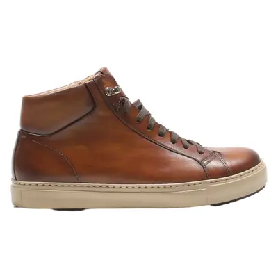 MAGNANNI Chukka Boots Brown Leather Mens UK 8
