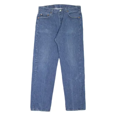 LEVI'S 501 - 0115 Orange Tab Mens Jeans Blue Regular Skinny 80s W31 L30