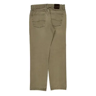 Lee Jeans - 34W 31L Beige Cotton | Size: 34″ waist