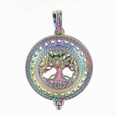 Plated Alloy Locket Pendants