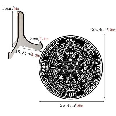 Wooden Wheel Calendar