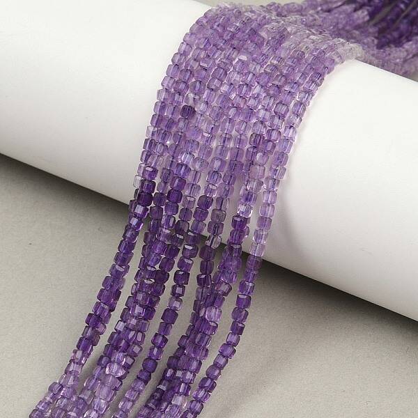 Natural Amethyst Beads Strands