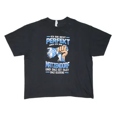 GILDAN Matzendorf Mens T-Shirt Black 3XL