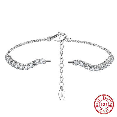 925 Sterling Silver Screwed Bracelets Making