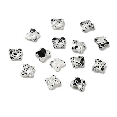 Spot Pattern Resin Cabochons