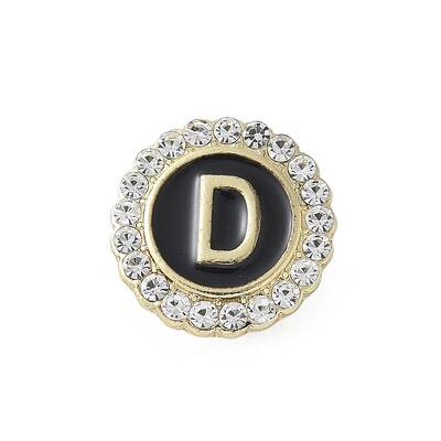 Letter Enamel Pins