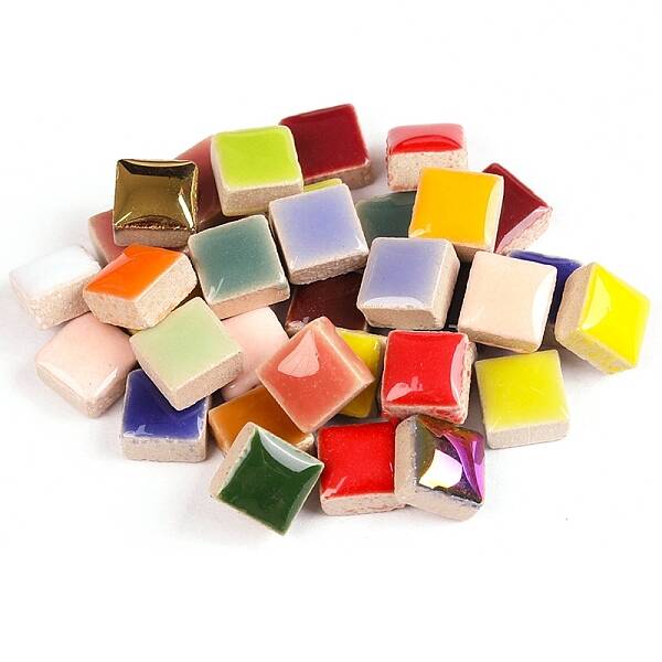 Square Shape Porcelain Mosaic Tiles
