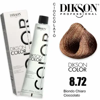 Dikson Dikson color 120 ml 8.72 light chocolate blond