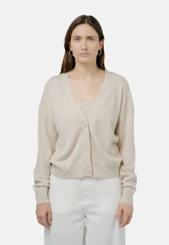 Ulaanbaatar Cardigan Off White | Size: XXL