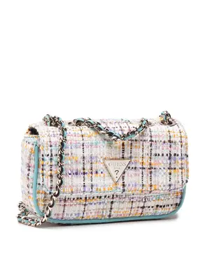 Guess, Cessily, Fabric Shoulder Bag, Multicolor, hwtm76, Women's