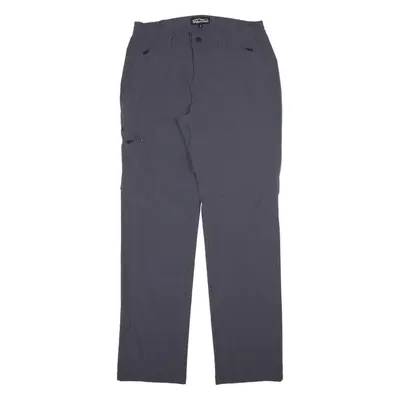 WEISSENSTEIN Detachable Legs Womens Trousers Grey Regular Straight W30 L32
