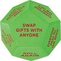 Santa Swap Gift Exchange Dice, 1 Count 12 Different Sides Exchange Dice Game, Durable Party Gift Exchange Dice Game, Party Ac...