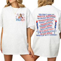 Cotton Joe Dirt 4th of July Graphic Shirt for Men and Women, Trendy Cotton Apparel, Funny 2-Sided Merica Tee, Full-Color Casu...