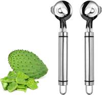 2PCS  Stainless Steel Tools for Nopales Peeling 7.48x1.89in Portable Tools for Kitchen Accessory Multi-Purpose Kitchen Tools ...