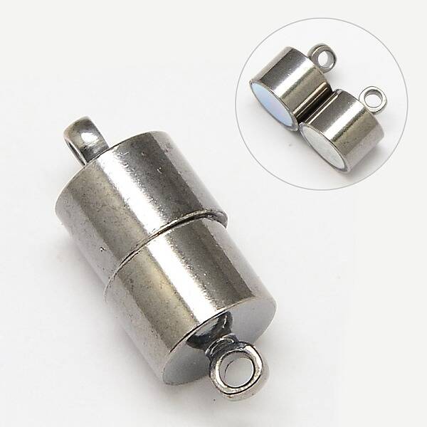 Brass Magnetic Clasps with Loops