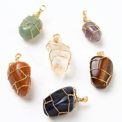 Natural Gemstone Pendants