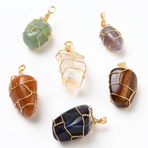 Natural Gemstone Pendants