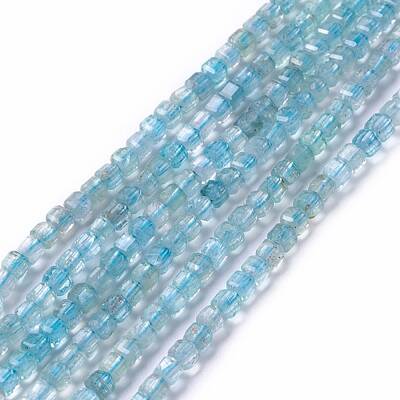 Natural Apatite Beads Strands