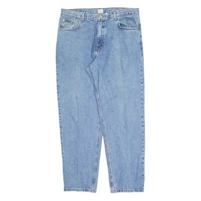 CALVIN KLEIN JEANS Mens Jeans Blue Regular Straight W38 L32