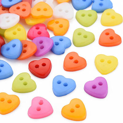 2-Hole Resin Buttons