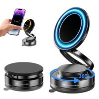 360° Adjustable Magnetic Phone Holder - Vacuum Suction Cup for MagSafe | Universal Car/Makeup/Gym/Mirror Mount | Compatible ...
